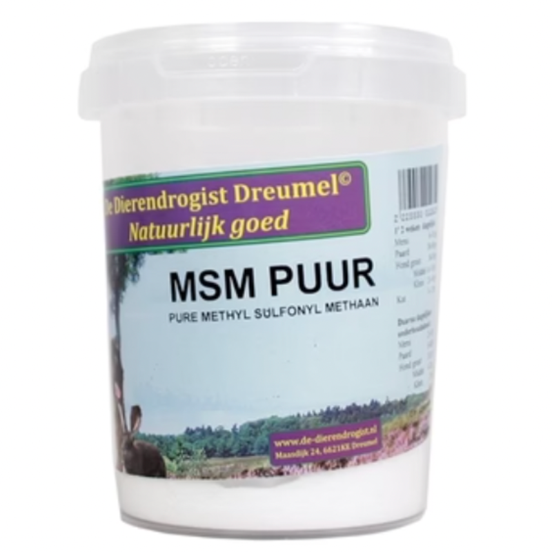 Dierendrogist Msm Reines Pulver/Beweglichkeit und Gelenkgesundheit